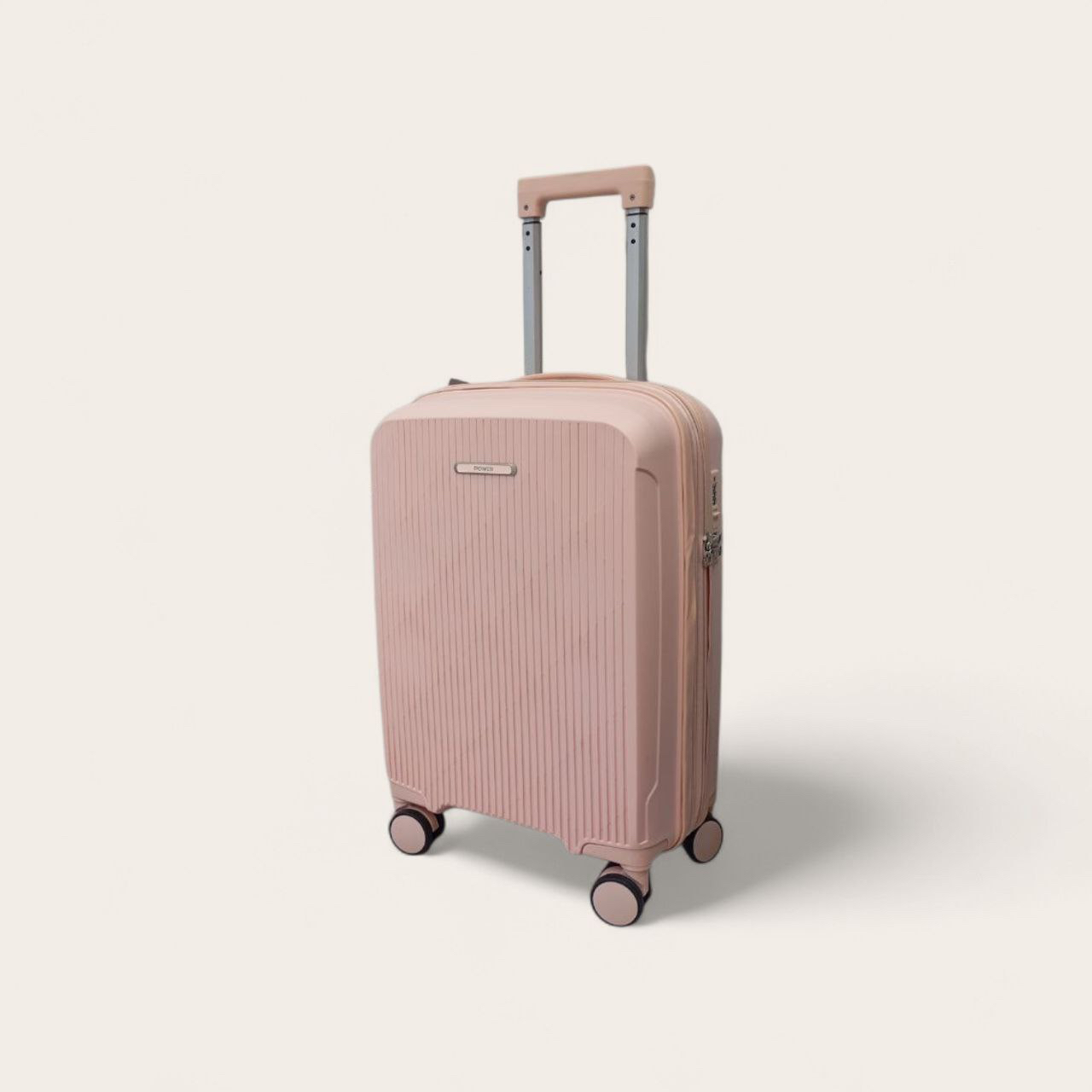 چمدان پاور مدل 711 سایز کوچک رنگ صورتی