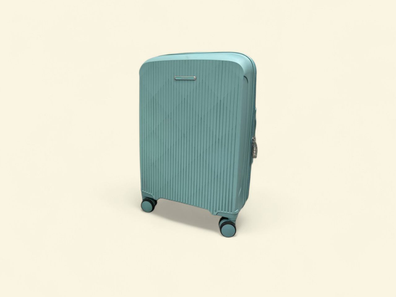 چمدان پاور مدل 711 سایز کوچک رنگ سبز آبی