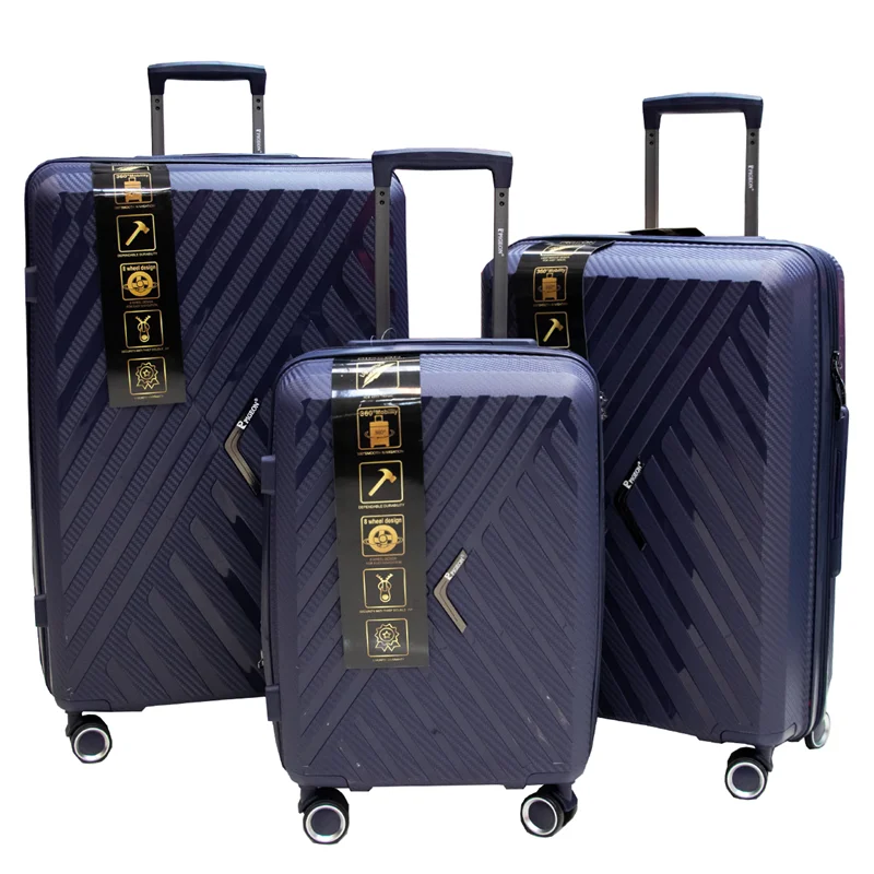 مجموعه سه عددی چمدان مسافرتی پیژن PIGEON مدل shell_travel