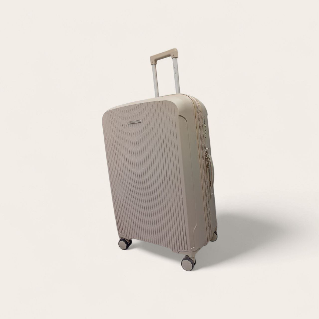 چمدان پاور مدل 711 سایز متوسط رنگ بژ