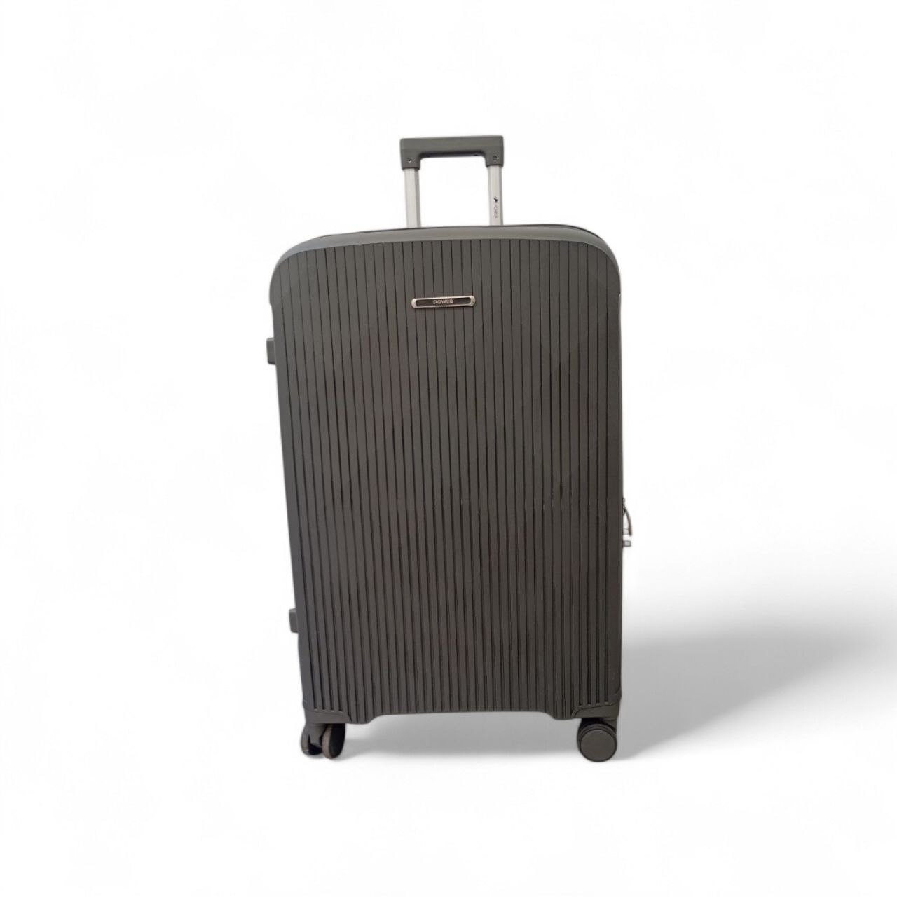 چمدان پاور مدل 711 سایز بزرگ رنگ مدادی