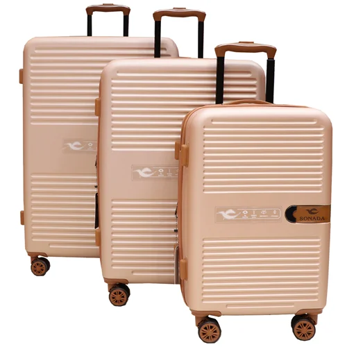 ست سه عددی چمدان سونادا پلی کربنات مدل 755