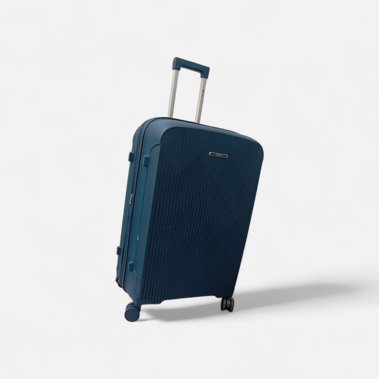 چمدان پاور مدل 711 سایز بزرگ رنگ آبی تیره