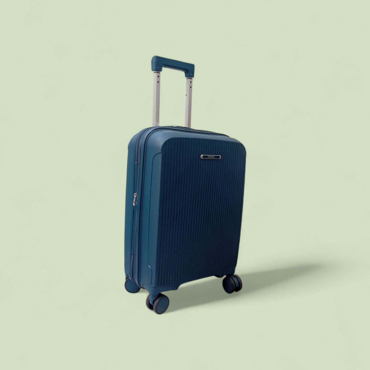 چمدان پاور مدل 711 سایز کوچک رنگ آبی تیره