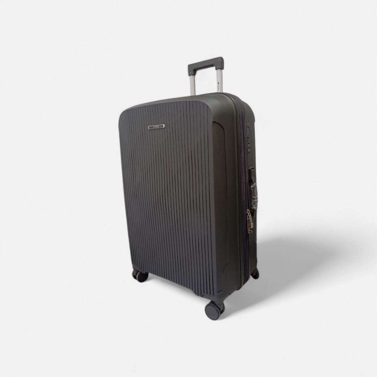 چمدان پاور مدل 711 سایز بزرگ رنگ مشکی