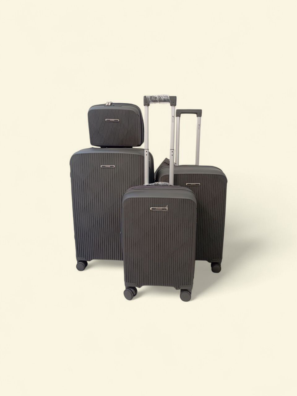 سری چهارتیکه چمدان پاور مدل 711 رنگ مدادی