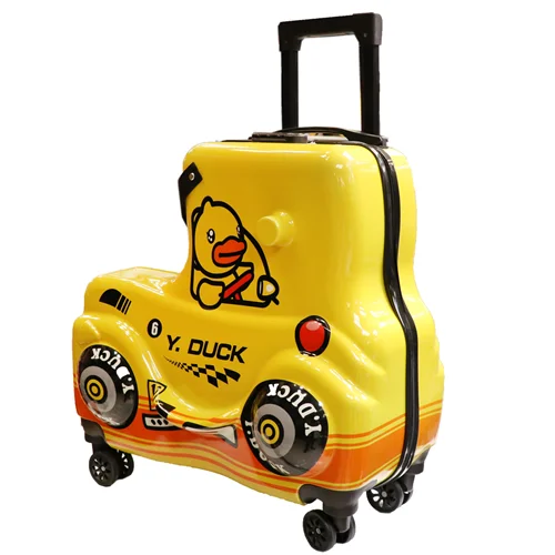 چمدان کودک مدل  جوجه زرد duck