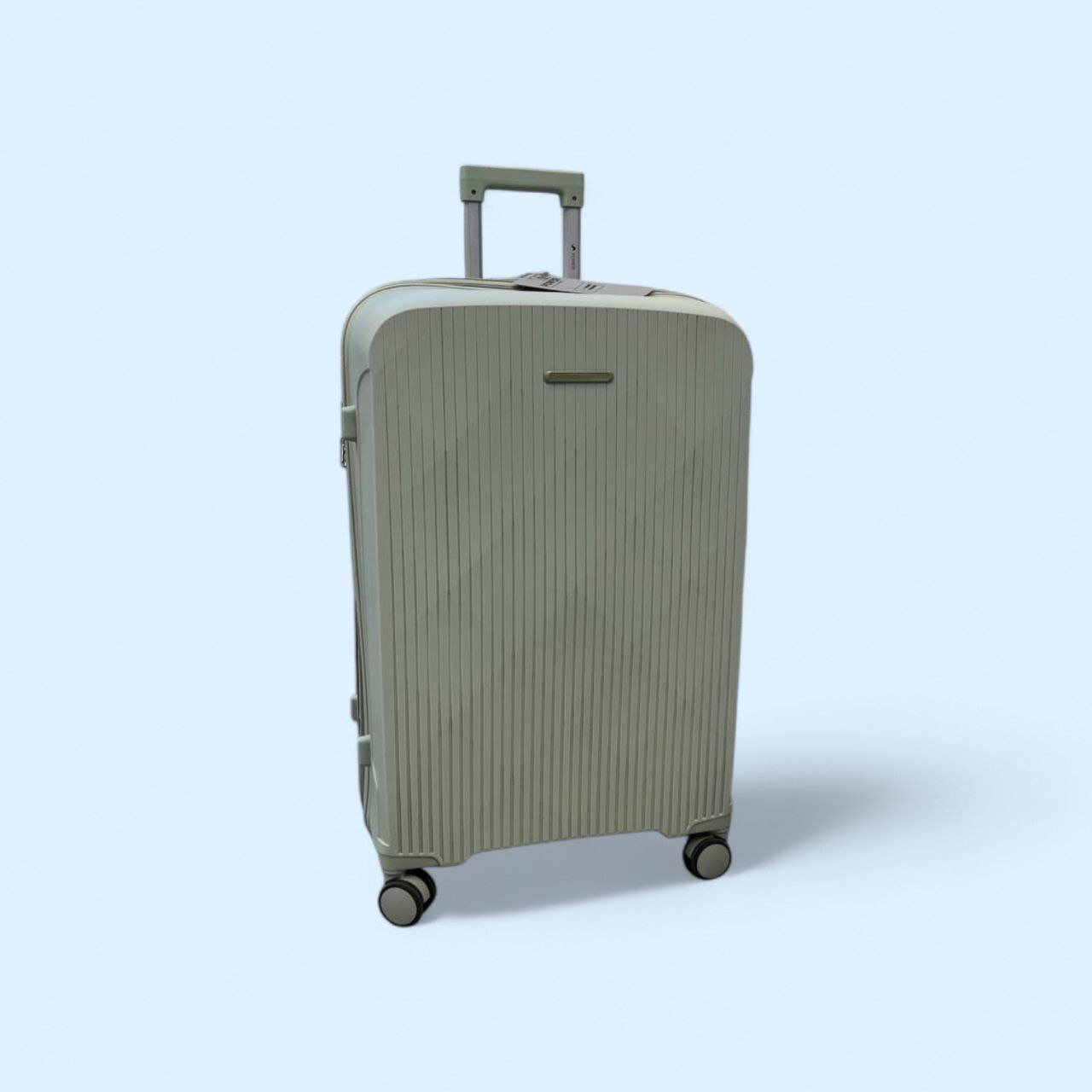 چمدان پاور مدل 711 سایز متوسط رنگ سبز پسته ایی