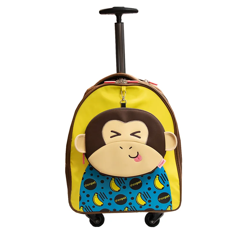 چمدان چرخدار کودک sheepet مدل monkey